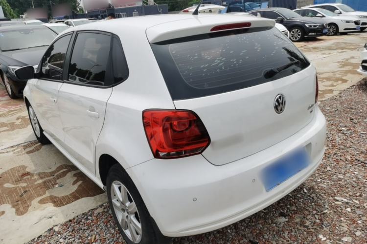 Used Volkswagen Polo 2013 1.6L Automatic Comfort Edition Rear Left 45 Deg
