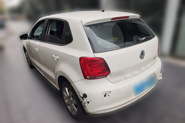 Used Volkswagen Polo 2013 1.6L Automatic Comfort Edition Rear Left 45 Deg