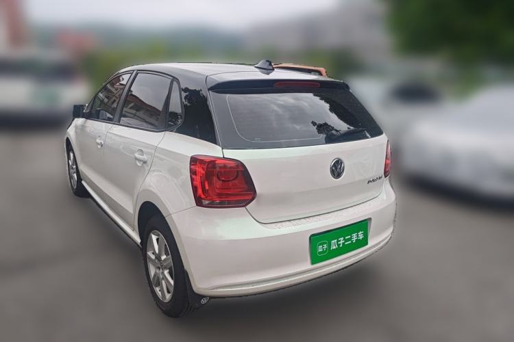 Used Volkswagen Polo 2013 1.6L Automatic Comfort Edition Rear Left 45 Deg