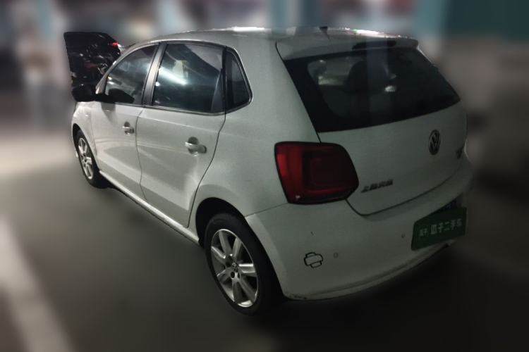 Used Volkswagen Polo 2013 1.6L Automatic Comfort Edition Rear Left 45 Deg