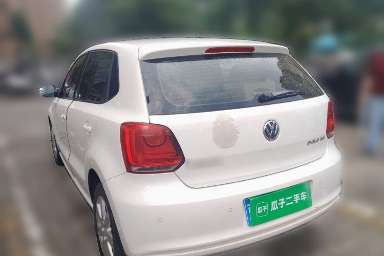 Used Volkswagen Polo 2013 1.6L Automatic Comfort Edition Rear Left 45 Deg