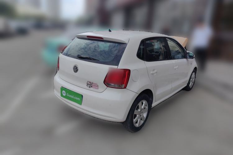 Used Volkswagen Polo 2013 1.6L Automatic Comfort Edition Rear Right 45 Deg