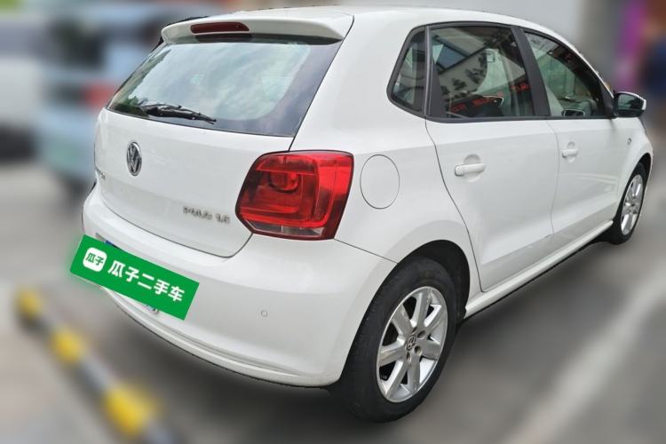 Used Volkswagen Polo 2013 1.6L Automatic Comfort Edition Rear Right 45 Deg
