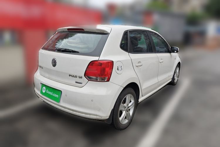 Used Volkswagen Polo 2013 1.6L Automatic Comfort Edition Rear Right 45 Deg