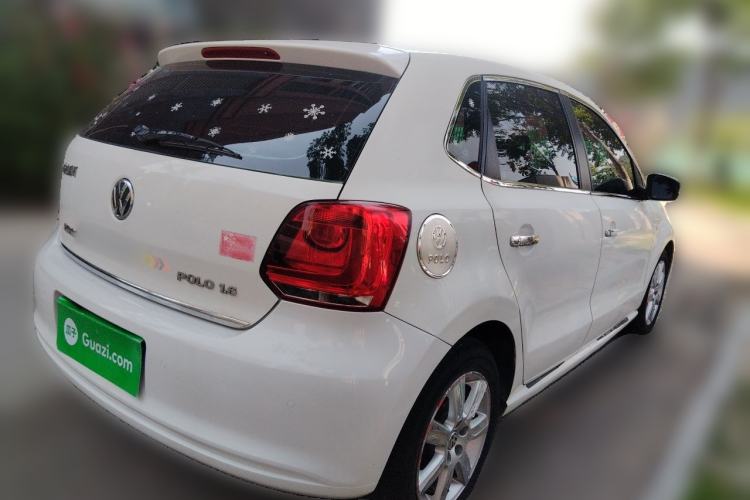 Used Volkswagen Polo 2013 1.6L Automatic Comfort Edition Rear Right 45 Deg