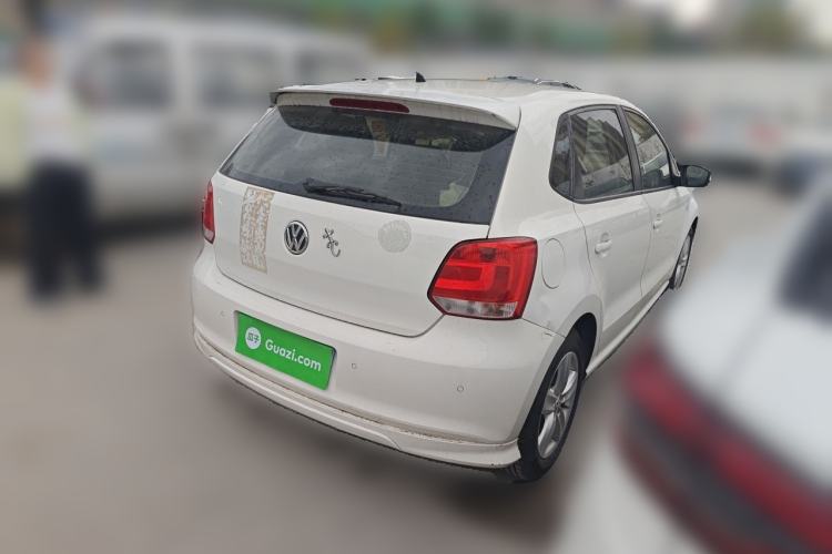 Used Volkswagen Polo 2013 1.6L Automatic Comfort Edition Rear Right 45 Deg