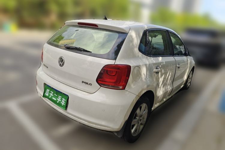 Used Volkswagen Polo 2013 1.6L Automatic Comfort Edition Rear Right 45 Deg