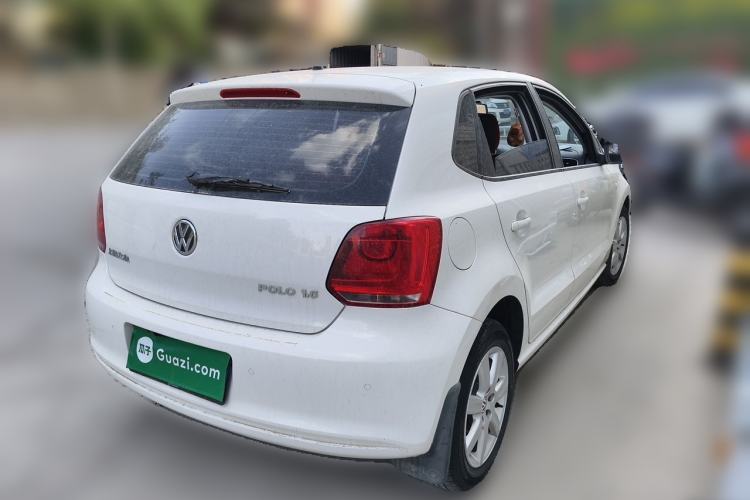 Used Volkswagen Polo 2013 1.6L Automatic Comfort Edition Rear Right 45 Deg