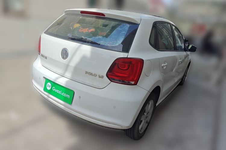 Used Volkswagen Polo 2013 1.6L Automatic Comfort Edition Rear Right 45 Deg