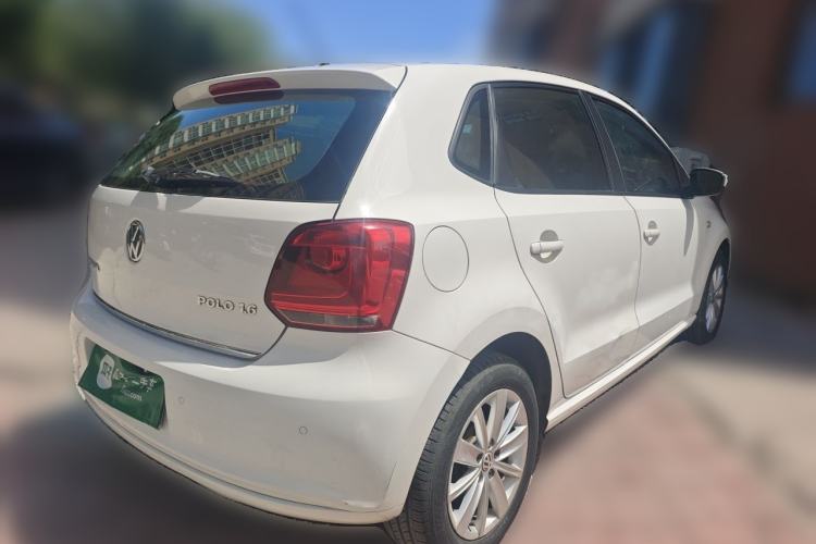 Used Volkswagen Polo 2013 1.6L Automatic Luxury Edition Rear Right 45 Deg