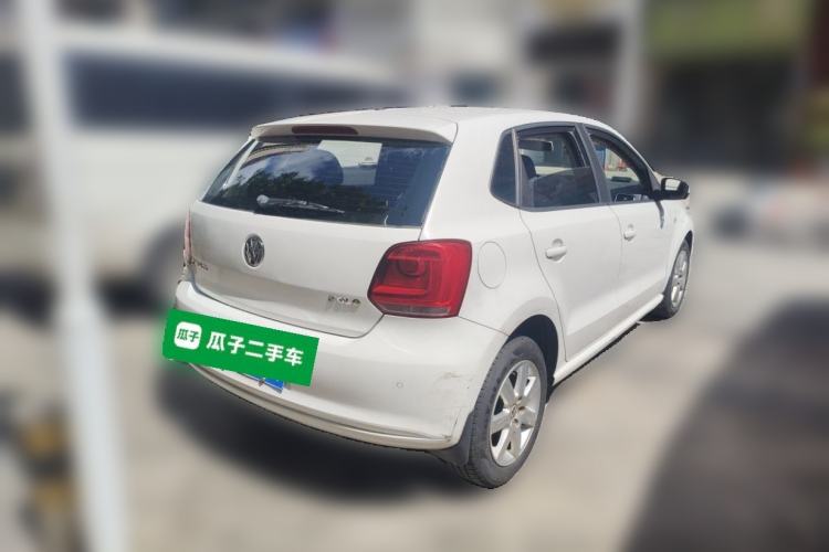 Used Volkswagen Polo 2013 1.4L Automatic Comfort Edition Rear Right 45 Deg