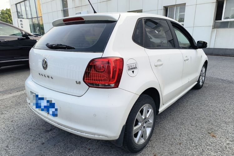 Used Volkswagen Polo 2013 1.6L Automatic Comfort Edition Rear Right 45 Deg