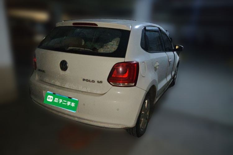 Used Volkswagen Polo 2013 1.6L Automatic Comfort Edition Rear Right 45 Deg