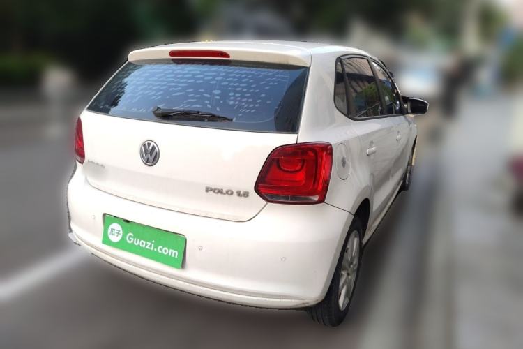 Used Volkswagen Polo 2013 1.6L Automatic Comfort Edition Rear Right 45 Deg