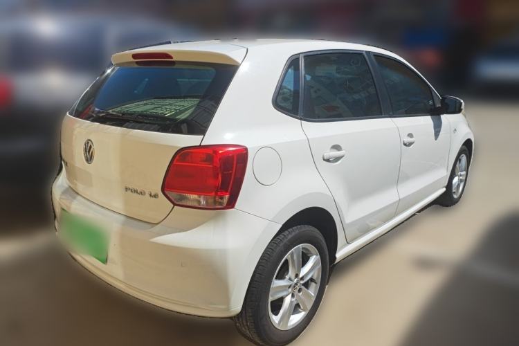 Used Volkswagen Polo 2013 1.6L Automatic Comfort Edition Rear Right 45 Deg