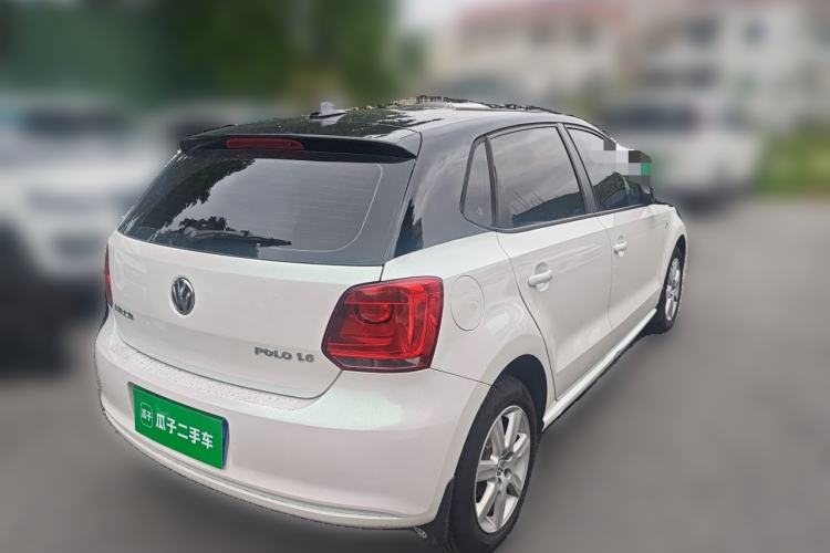 Used Volkswagen Polo 2013 1.6L Automatic Comfort Edition Rear Right 45 Deg