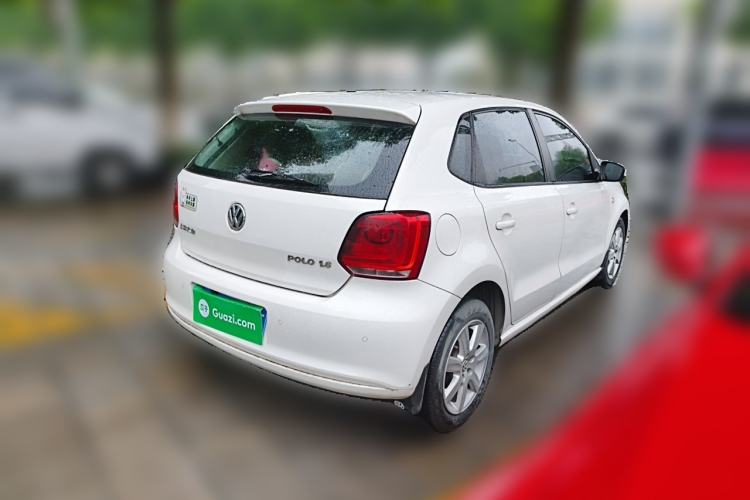 Used Volkswagen Polo 2013 1.6L Automatic Comfort Edition Rear Right 45 Deg