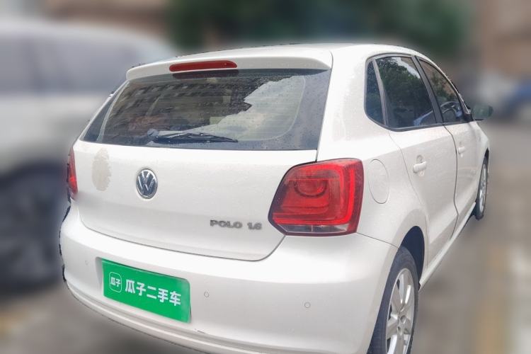 Used Volkswagen Polo 2013 1.6L Automatic Comfort Edition Rear Right 45 Deg