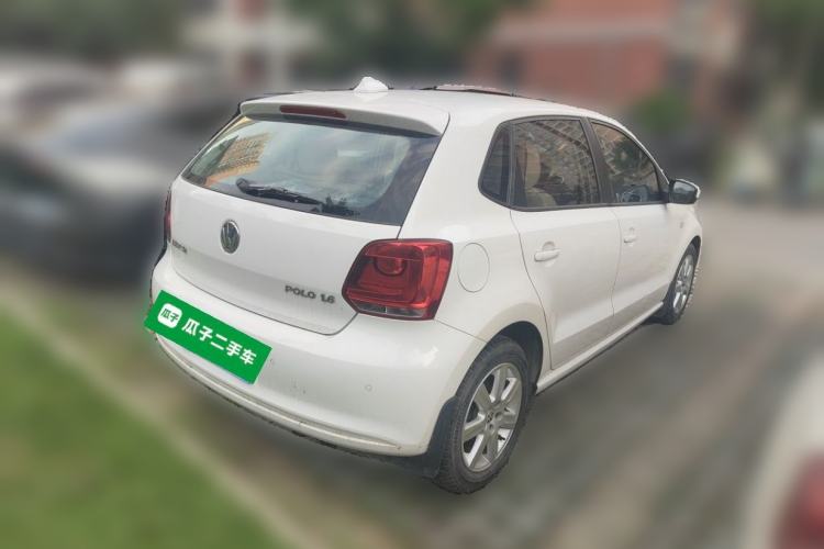 Used Volkswagen Polo 2013 1.6L Automatic Comfort Edition Rear Right 45 Deg