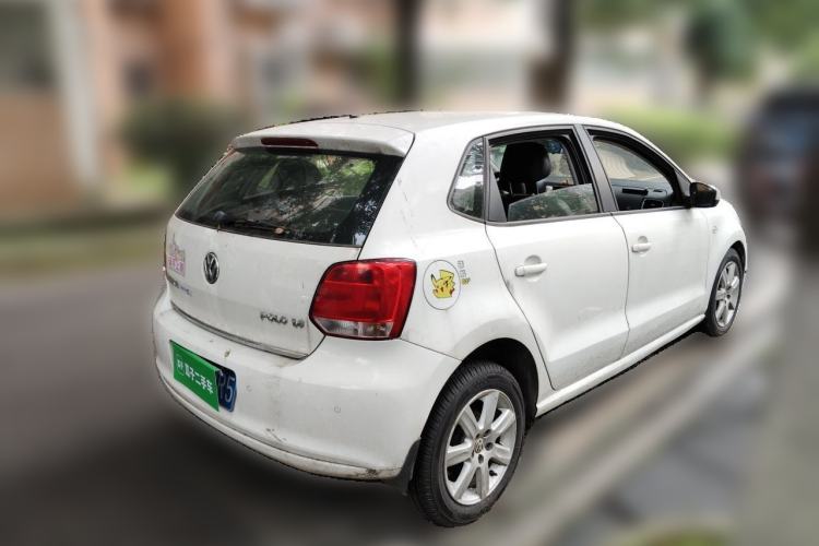 Used Volkswagen Polo 2013 1.6L Automatic Luxury Edition Rear Right 45 Deg