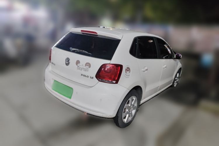Used Volkswagen Polo 2013 1.6L Automatic Comfort Edition Rear Right 45 Deg