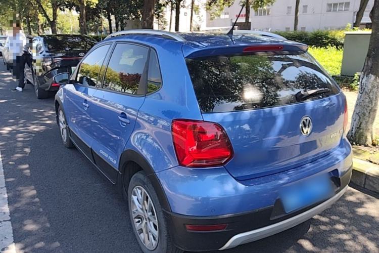 Used Volkswagen Polo 2014 1.6L Cross Polo Automatic Rear Left 45 Deg