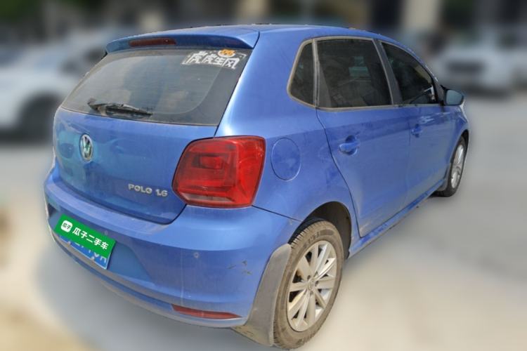 Used Volkswagen Polo 2014 1.6L Manual Comfort Edition Rear Right 45 Deg