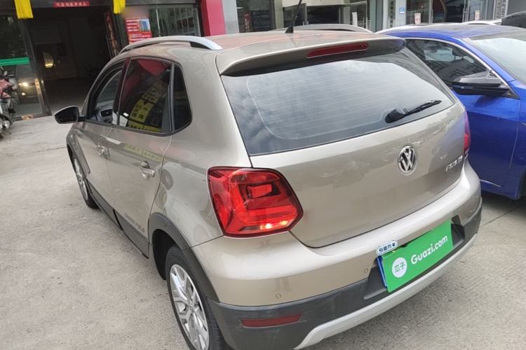 Used Volkswagen Polo 2014 1.6L Cross Polo Automatic Rear Left 45 Deg