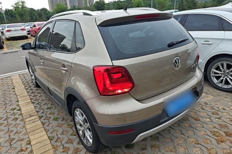 Used Volkswagen Polo 2014 1.6L Cross Polo Automatic Rear Left 45 Deg