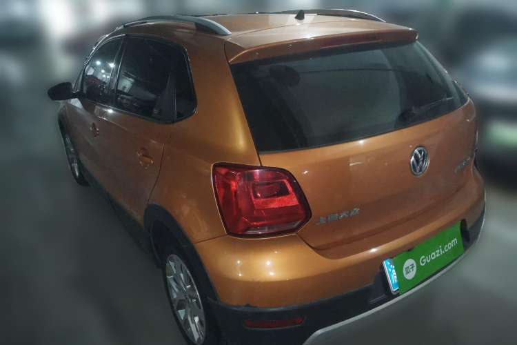 Used Volkswagen Polo 2014 1.6L Cross Polo Automatic Rear Left 45 Deg