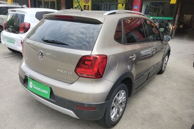 Used Volkswagen Polo 2014 1.6L Cross Polo Automatic Rear Right 45 Deg