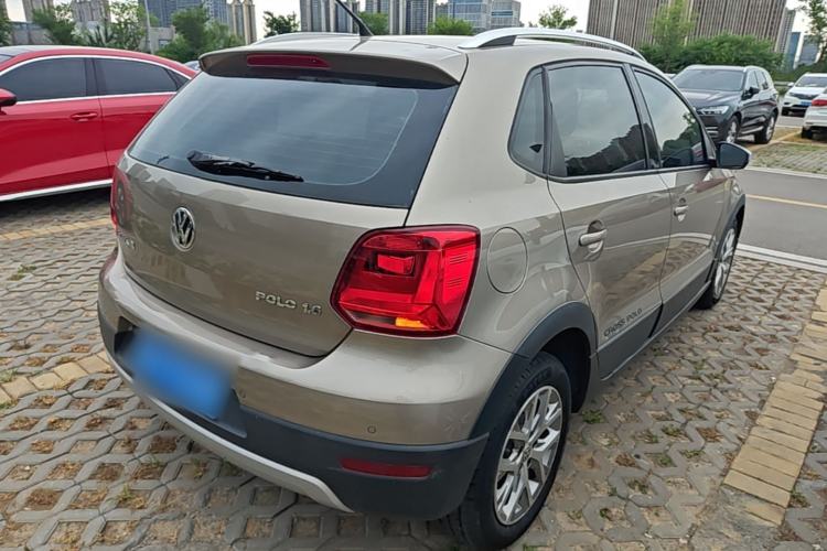Used Volkswagen Polo 2014 1.6L Cross Polo Automatic Rear Right 45 Deg
