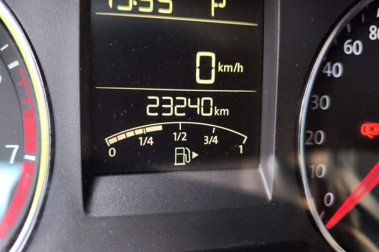 Used Volkswagen Polo 2014 1.6L Cross Polo Automatic Odometer Close Up