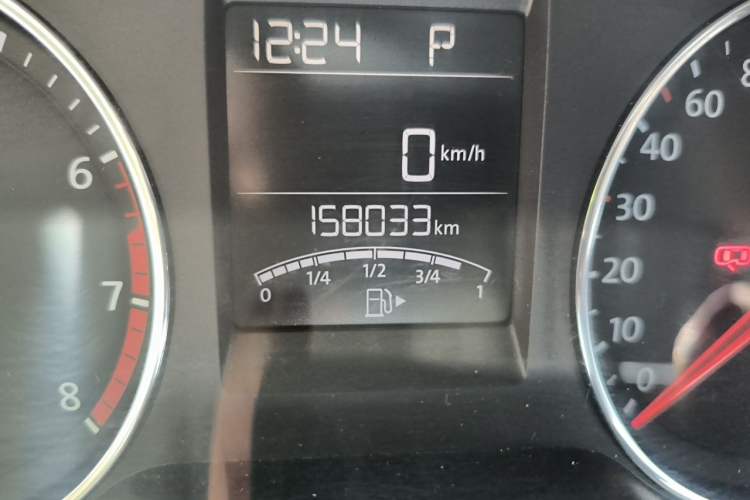 Used Volkswagen Polo 2014 1.6L Cross Polo Automatic Odometer Close Up