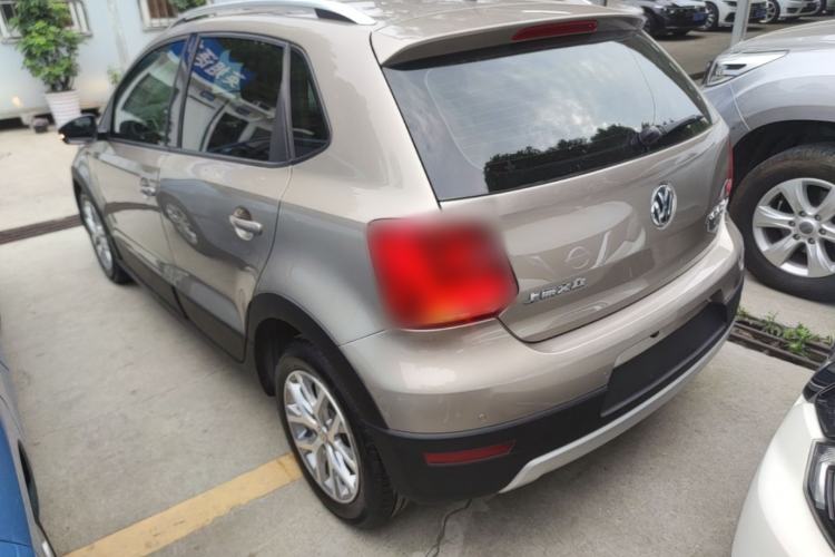 Used Volkswagen Polo 2014 1.6L Cross Polo Automatic Rear Left 45 Deg
