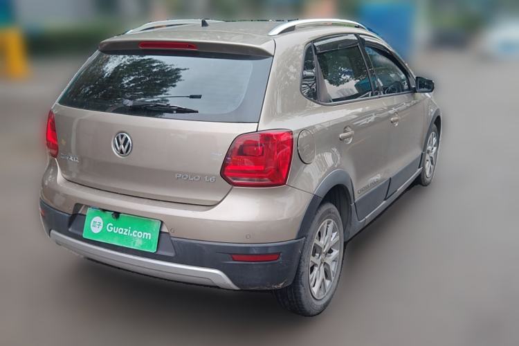 Used Volkswagen Polo 2014 1.6L Cross Polo Automatic Rear Right 45 Deg
