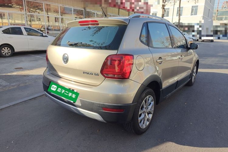 Used Volkswagen Polo 2014 1.6L Cross Polo Manual Rear Right 45 Deg