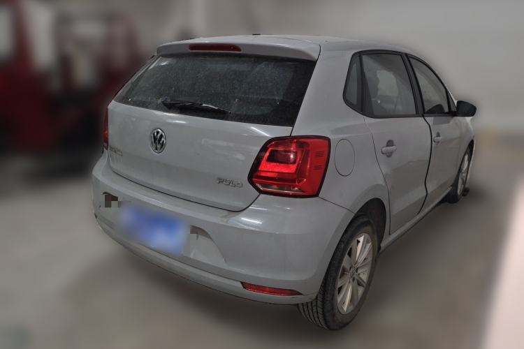 Used Volkswagen Polo 2014 1.4L Automatic Comfort Edition Rear Right 45 Deg