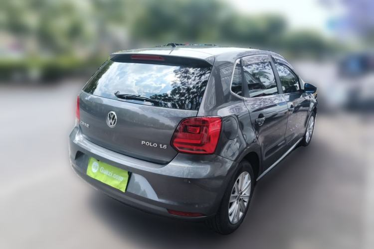 Used Volkswagen Polo 2014 1.6L Automatic Comfort Edition Rear Right 45 Deg