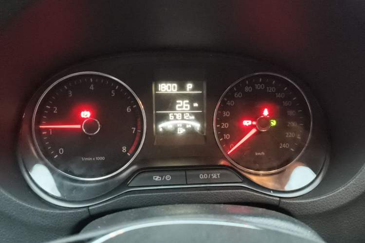 Used Volkswagen Polo 2014 1.6L Automatic Luxury Edition Instrument Cluster