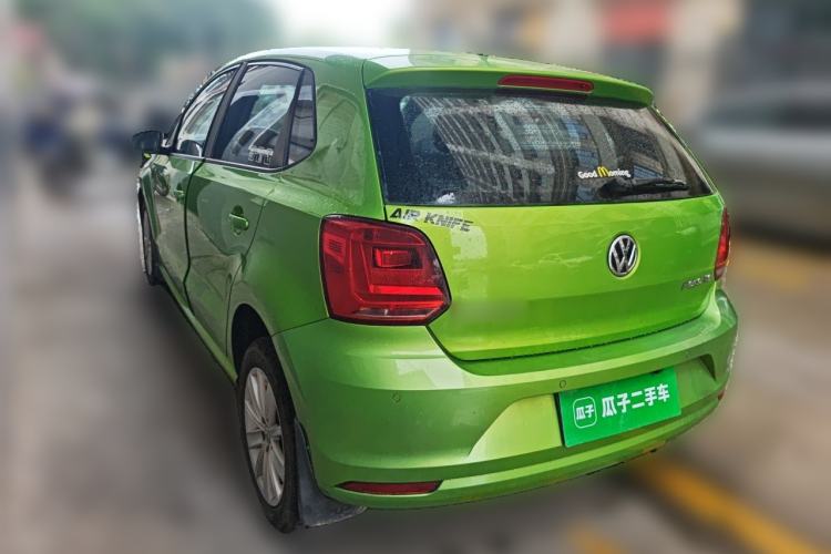Used Volkswagen Polo 2014 1.6L Automatic Comfort Edition Rear Left 45 Deg