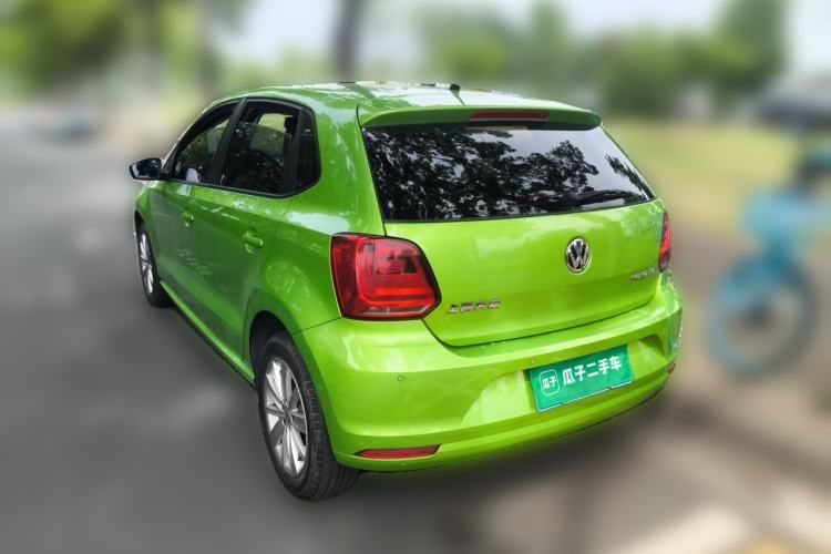 Used Volkswagen Polo 2014 1.6L Automatic Comfort Edition Rear Left 45 Deg