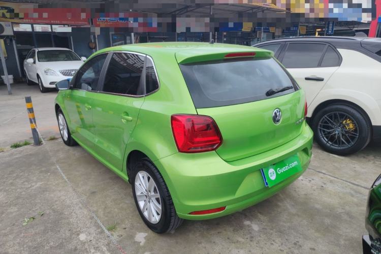 Used Volkswagen Polo 2014 1.6L Automatic Comfort Edition Rear Left 45 Deg