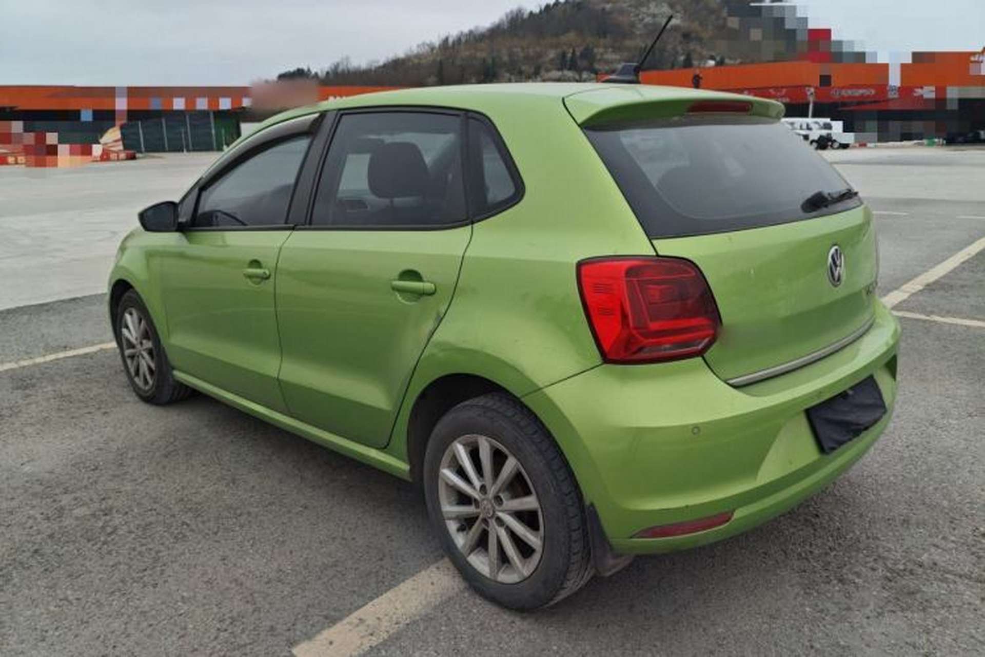 Used Volkswagen Polo 2014 1.6L Automatic Luxury Edition Rear Left 45 Deg