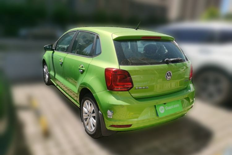 Used Volkswagen Polo 2014 1.4L Automatic Comfort Edition Rear Left 45 Deg