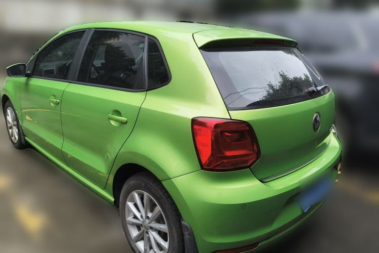 Used Volkswagen Polo 2014 1.6L Automatic Luxury Edition Rear Left 45 Deg