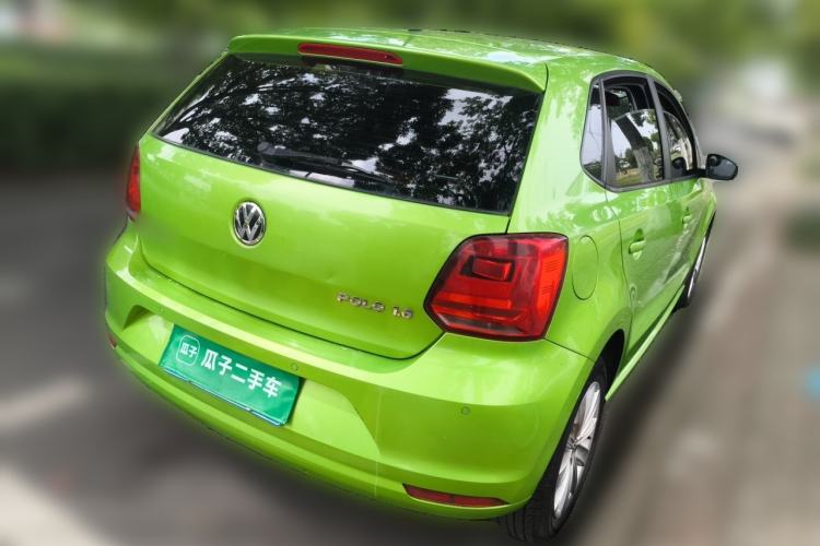 Used Volkswagen Polo 2014 1.6L Automatic Comfort Edition Rear Right 45 Deg