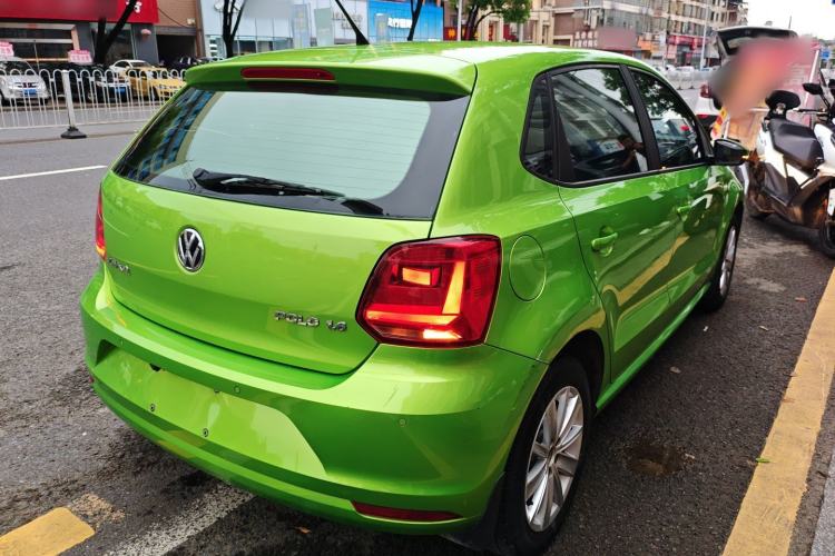 Used Volkswagen Polo 2014 1.6L Automatic Comfort Edition Rear Right 45 Deg