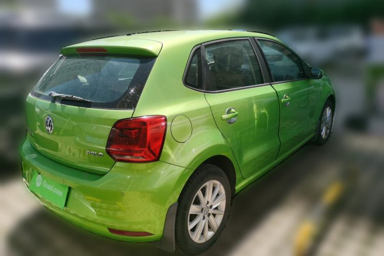 Used Volkswagen Polo 2014 1.4L Automatic Comfort Edition Rear Right 45 Deg
