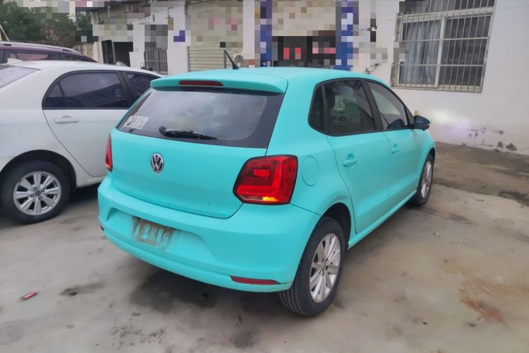 Used Volkswagen Polo 2014 1.4L Automatic Comfort Edition Rear Right 45 Deg